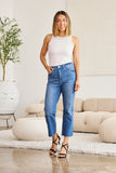 Mini Mia Full Size Tummy Control High Waist Jeans