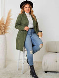 Curvy Tie Back Trench Coat