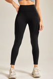 Wide Waistband Long Active Pants