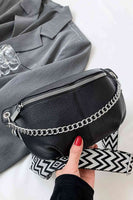 PU Leather Sling Bag