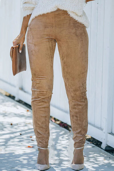 Curvy High Waist Skinny Pants