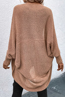 Open Front Dolman Sleeve Cardigan