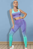 Gradient Sports Tank and Leggings Set