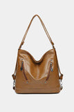 PU Leather Shoulder Bag