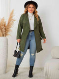 Curvy Tie Back Trench Coat