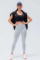 Wide Waistband Slim Fit Active Leggings