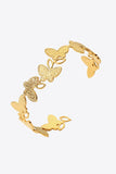 Butterfly-Shape Open Bracelet