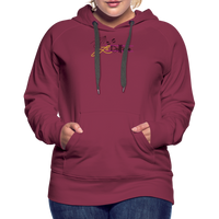 Women’s Premium Hoodie - burgundy