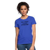 Women's T-Shirt - royal blue