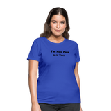 Women's T-Shirt - royal blue