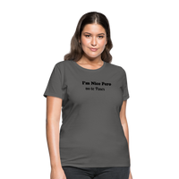 Women's T-Shirt - charcoal